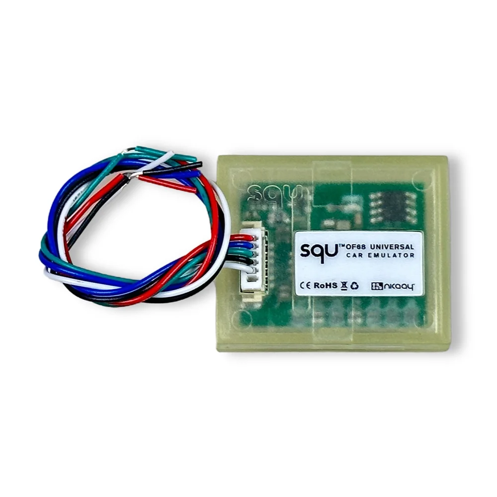 Newest SQU  OF68 Universal Car Emulator supports IMMO For Seat occupancy sensor Tacho Programs For Benz/ For BMW/For VW