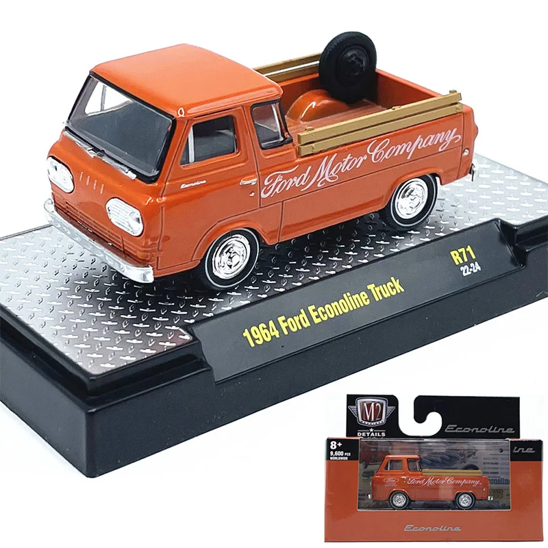 

1:64 M2 Car Model 1964 Pickup Truck Simulated Alloy Car Model Collection Ornaments with Packaging