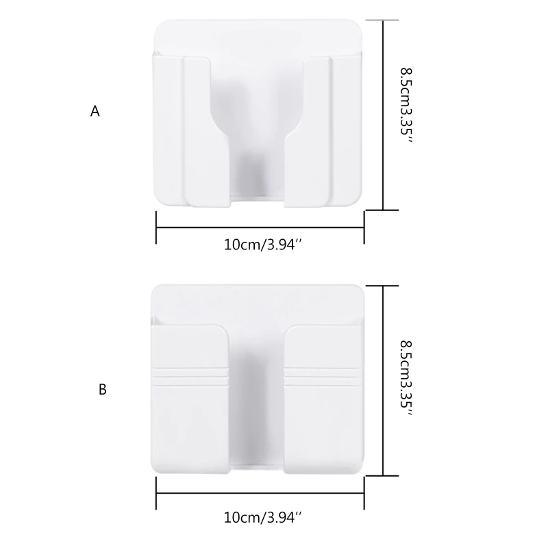 Y1UB Rack Shelf Wall Mounted Charging Holder Multifunction Bracket Self Adhesive Universal Stand