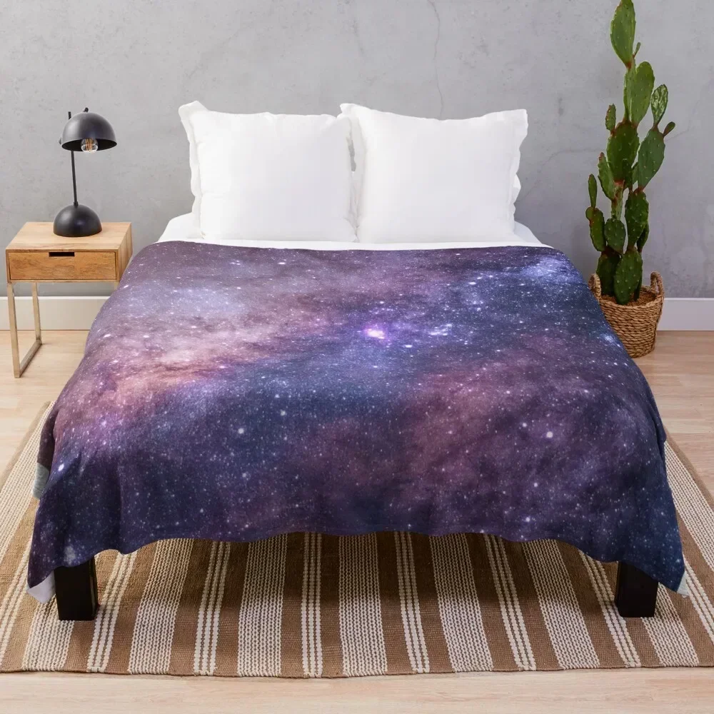 

Galaxy Print Throw Blanket heavy to sleep Blankets For Sofas Stuffeds Sofa Throw Blankets