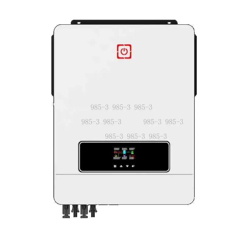 Hybrid Inverter 4.2kw 6.2kw 10.2kw Dual Output On/Off-Grid Solar Inverter with Dual PV Input Solar Charge Controller