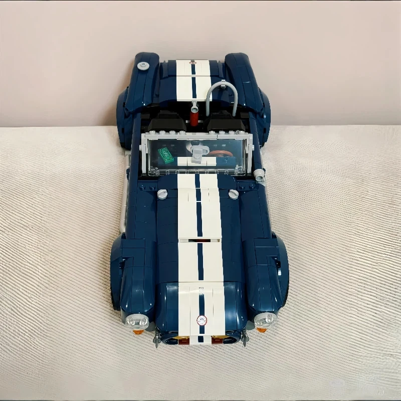 

1241 шт. Техническая модель автомобиля Cobra из строительных блоков MOC 10357. Подарки на вечеринку, подарки на Хэллоуин и подарки на день рождения.