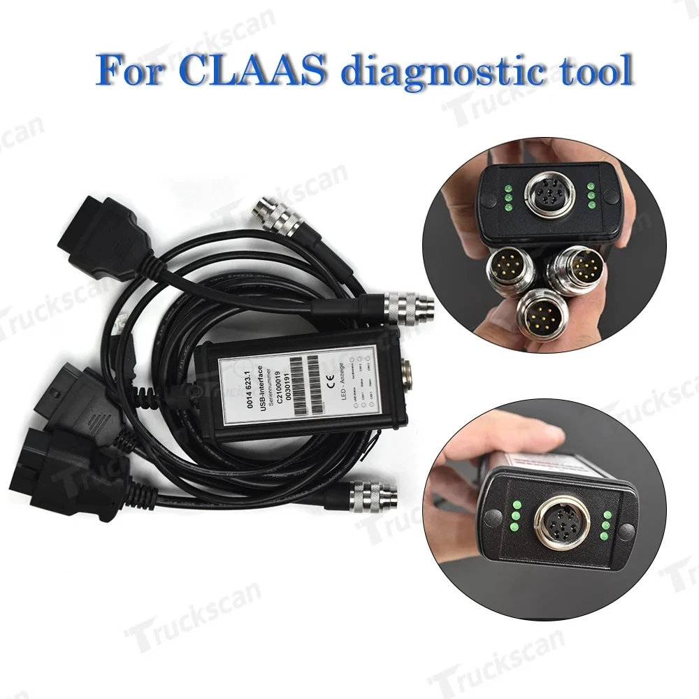 

2024 Truck tractor Agriculture construction FOR CLAAS CANBUS MetaDiag CLASS diagnostic scanner tool