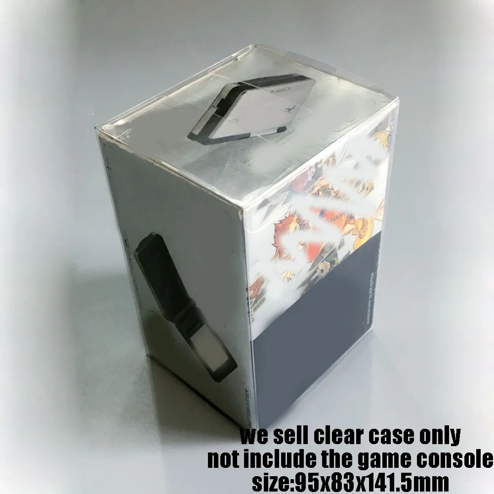 Transparent Display  PET  plastic box  For  GBA SP  Japan Limited  game bundled edition Protection  storage cover