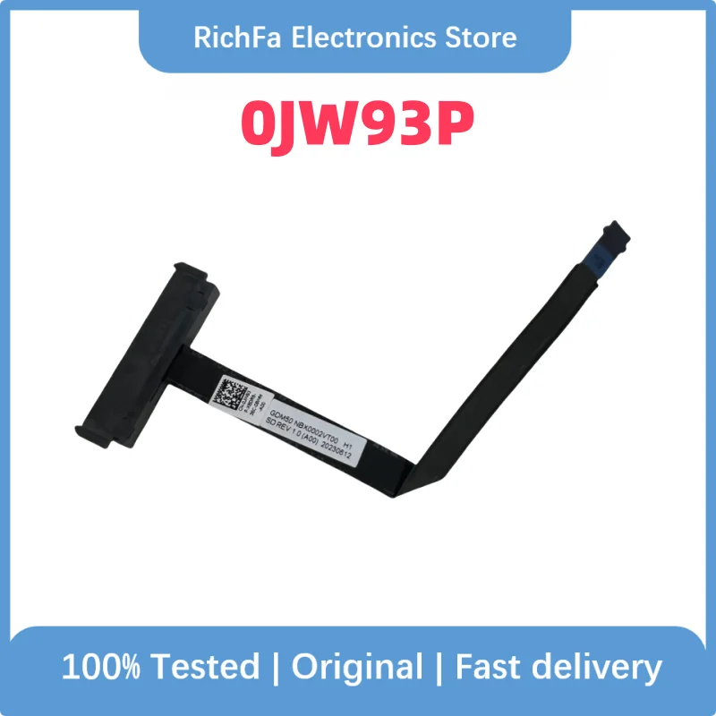 

Разъем жесткого диска Dell, кабель HDD Inspiron Vostro 15 3510 3511 3515 3520 3521 3525 GDM50 0JW93P JW93P 0JVV93P NBX0002VT00