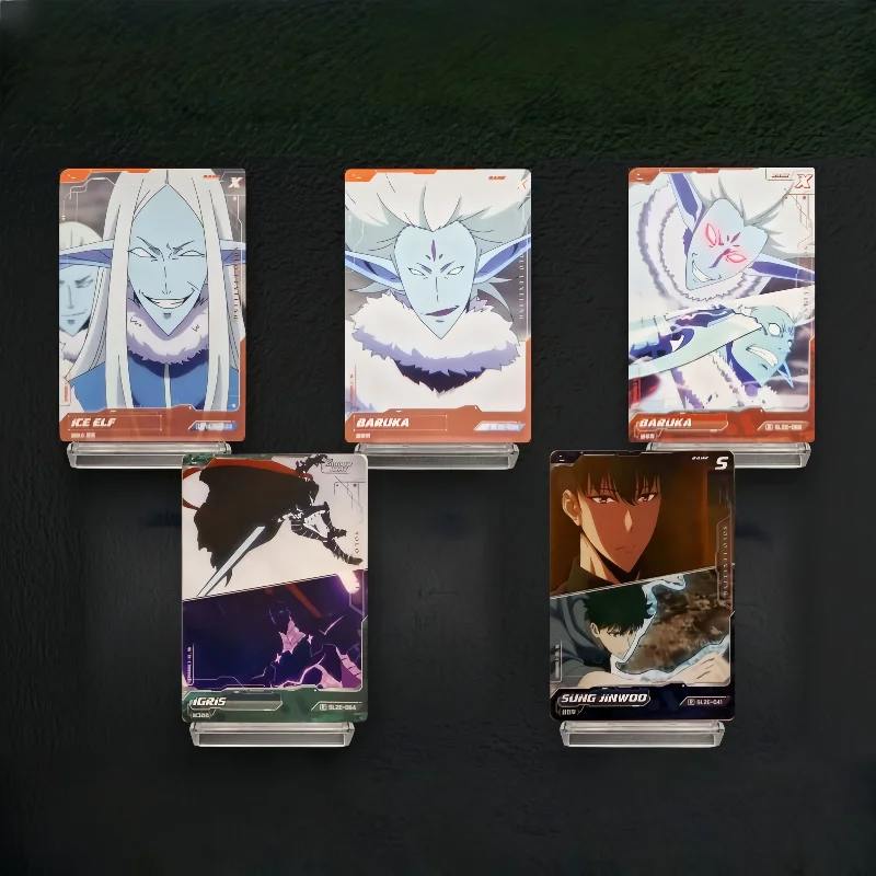 

Solo Leveling Anime Signature Collectible Card Series 2 Genuine Korean Version Sung Jinwoo Merchandise Toy Gift For Hobbyists