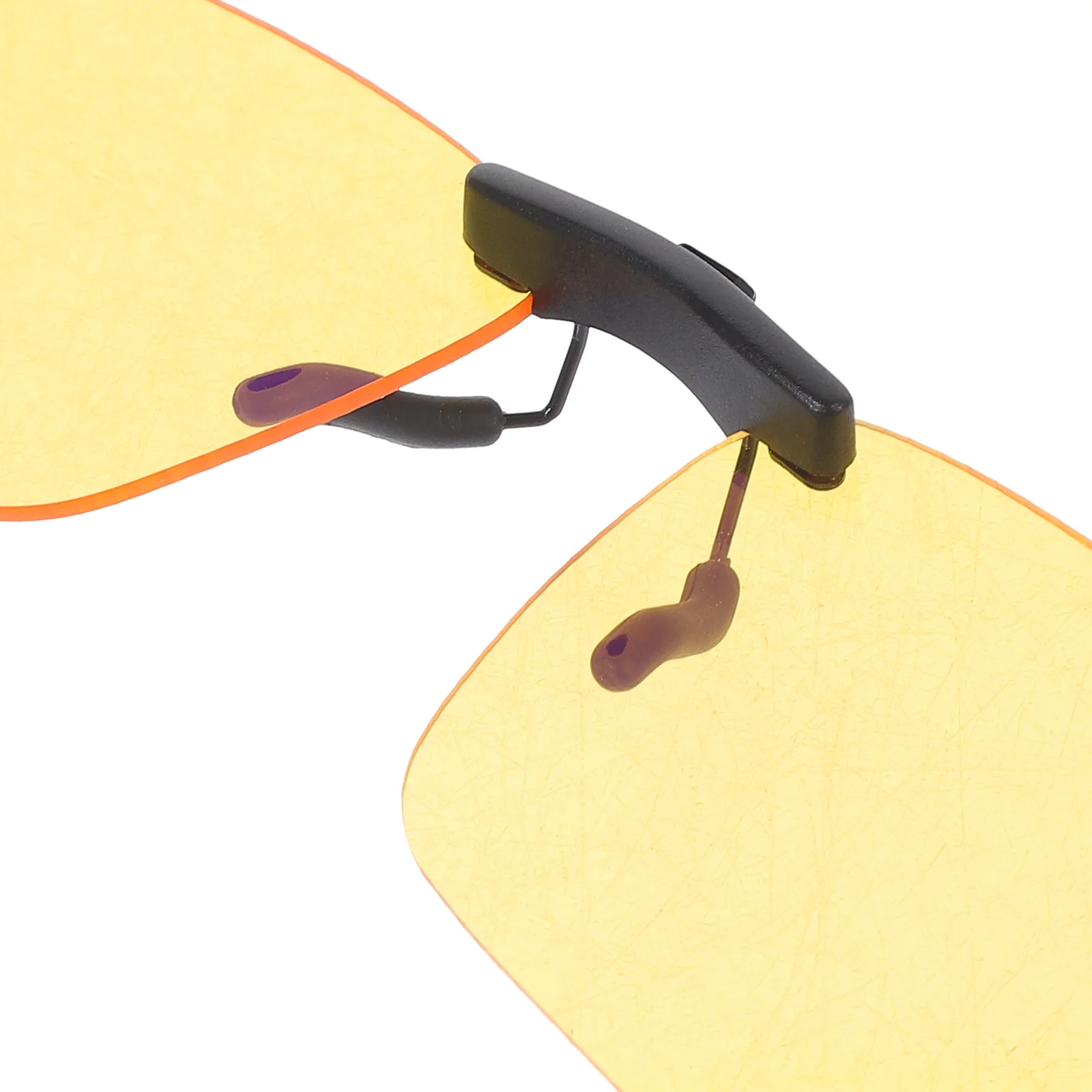 

1pc Anti-Blue Light Clip-On Eyeglasses Uv Protection Blue Light Blocking Filter Thin Lightweight Silicone Frame No Scratch