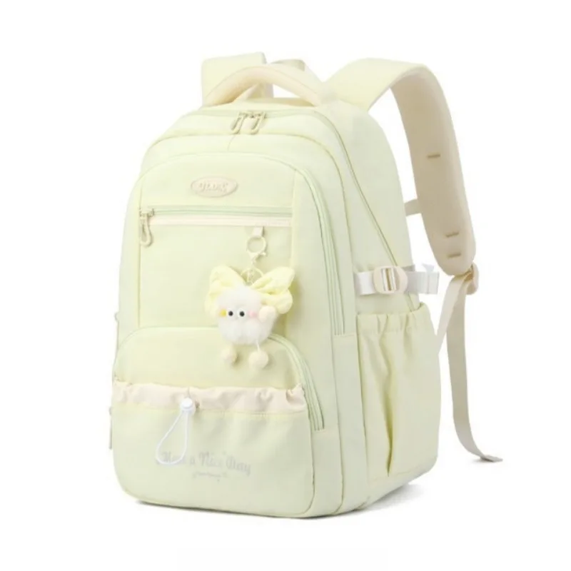 Korean Casual Women Backpack Young Girls Sweet Cute Backpack Teen Students School Bags Large Light Waterproof Travel Rucksack
