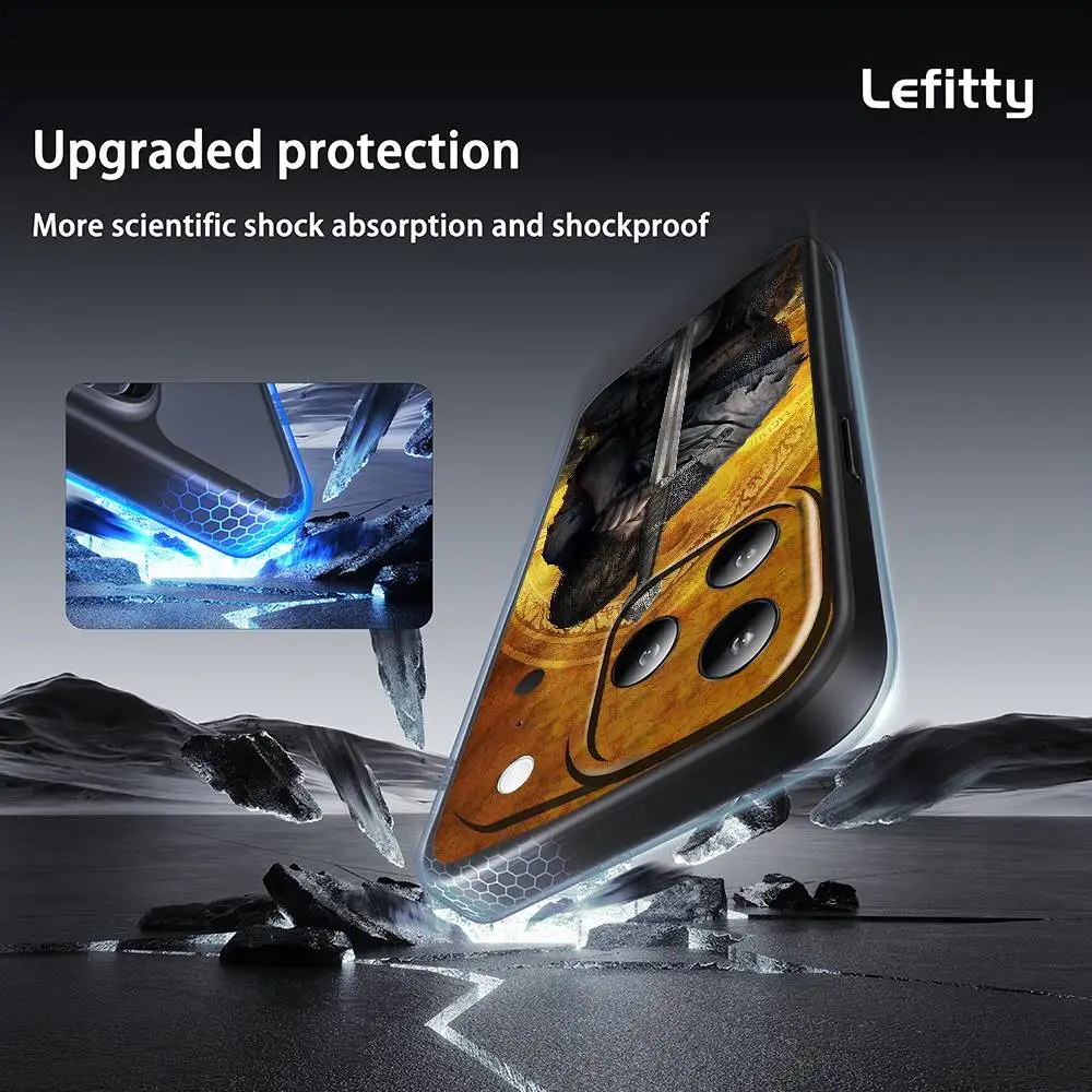 المملكة تأتي Deliverance حافظة هاتف آيفون 17 16 15 14 13 12 11 Pro Xs Max Mini XR X Plus أسود متجمد لينة شل Funda