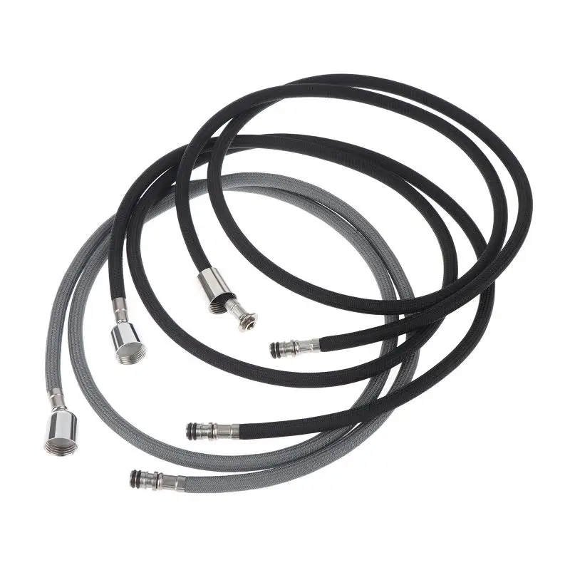 M8 Replacement Faucet Hose Quick Connect Pull Out Hose Nylon Hose Tube 150/28/30cm Kitchen Accessories