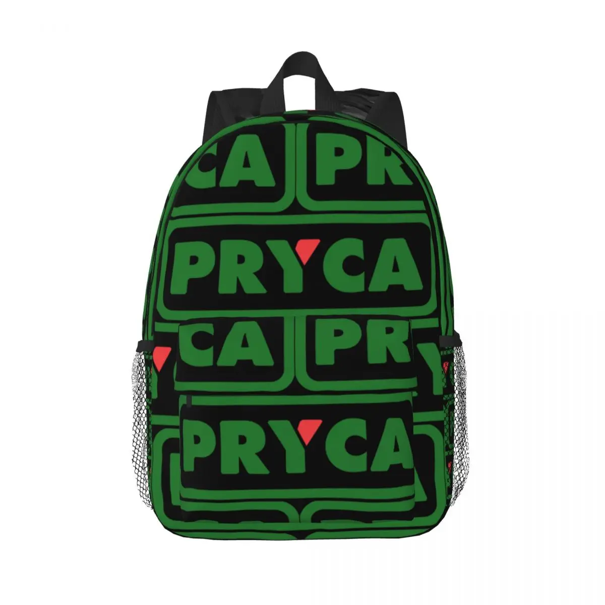 Pryca logotipo mochila, Bookbag do estudante do ensino médio, High School