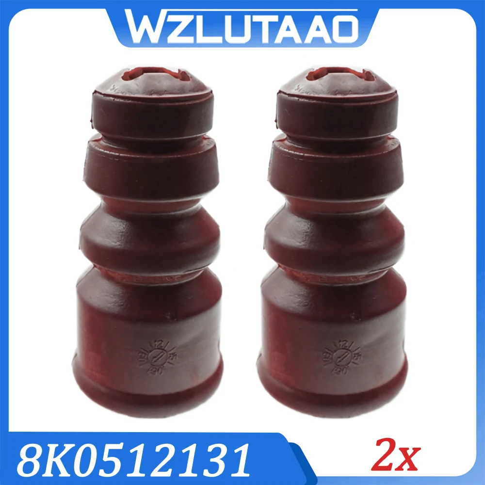 

2pcs Rear Suspension Shock Bump Stop Rubber Buffer 8K0512131 8K0512131A 8K0512131B For A4 S4 A5 A5 2008-2016 A6 S6 A7 2011-2014