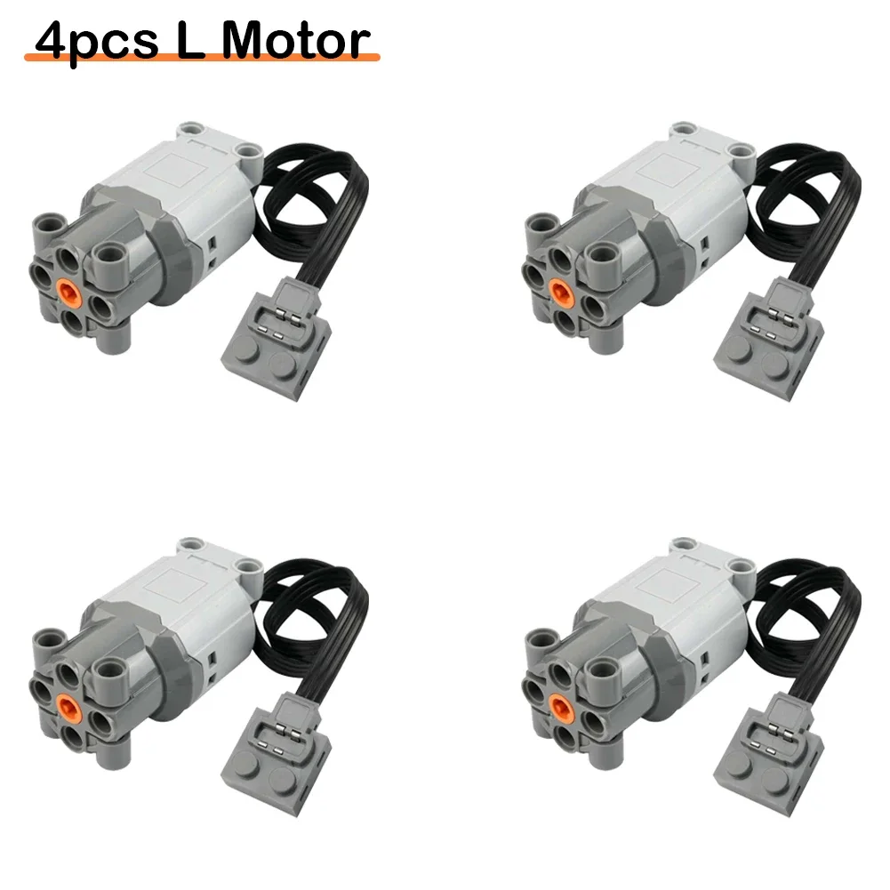 Power Functies M L XL Motor Servomotor Technisch onderdeel 8882 8883 88003 88004 MOC Bouwsteenspeelgoed Compatibel met Legoeds-auto
