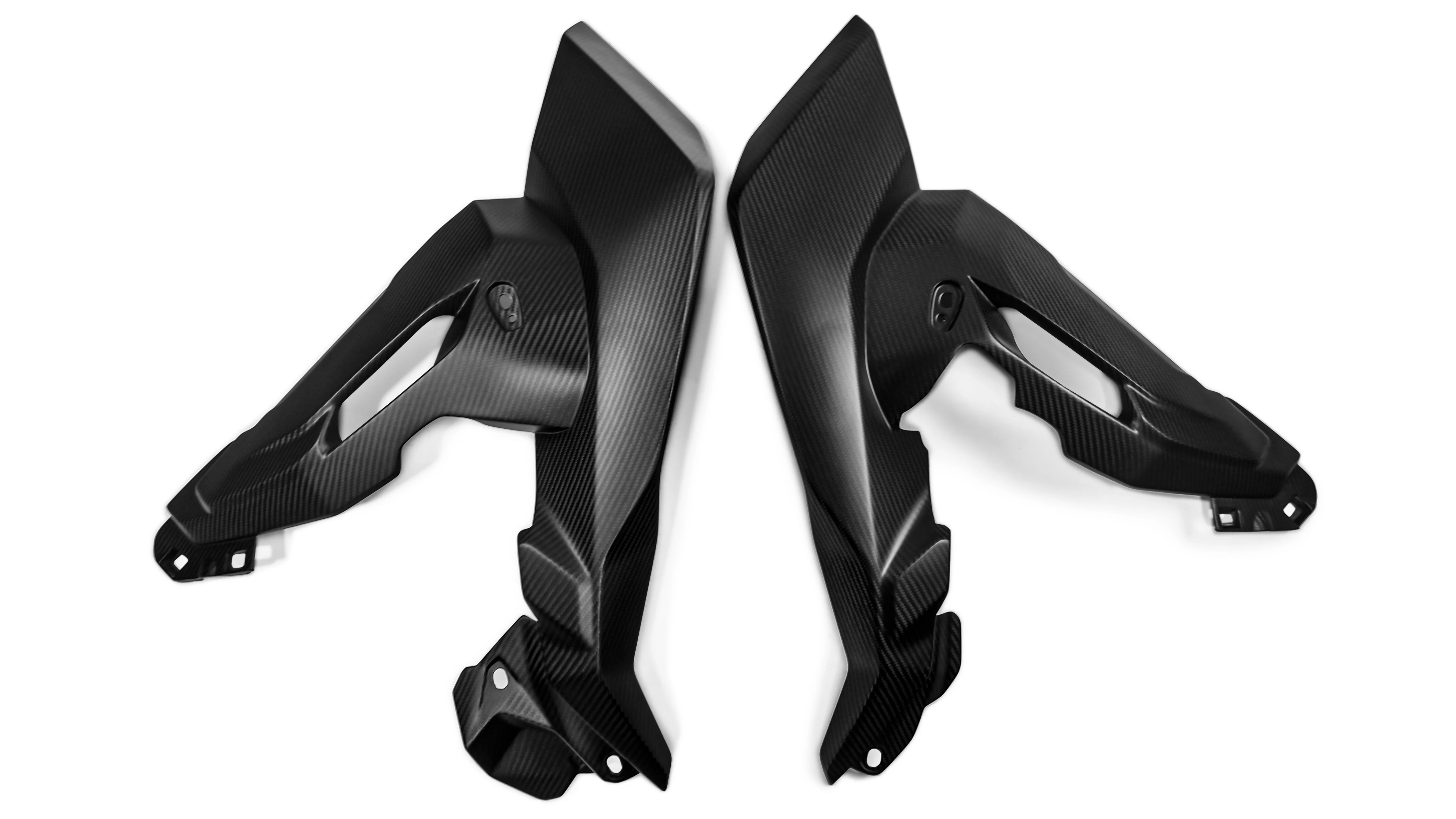 Motorcycle Accessories Lower Side Panel Carbon Fiber 3K Twill Glossy Black Fit for S1000xr Models