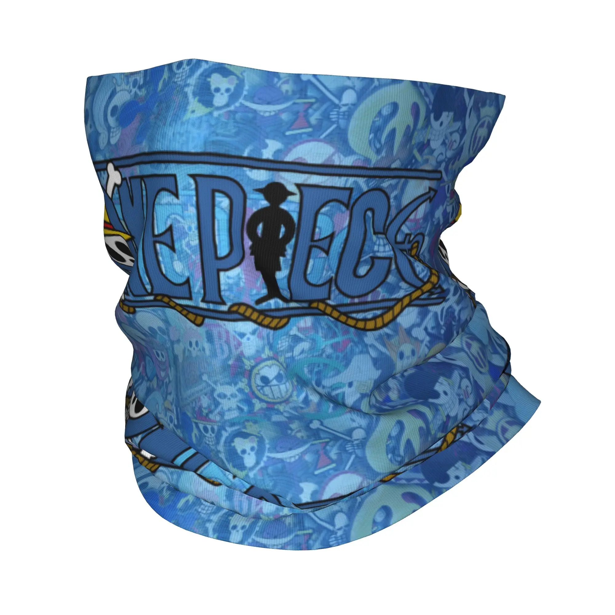 Custom Chopper Janpan Anime Neck Gaiter Men Women Windproof Winter  Bandana Scarf for Hiking