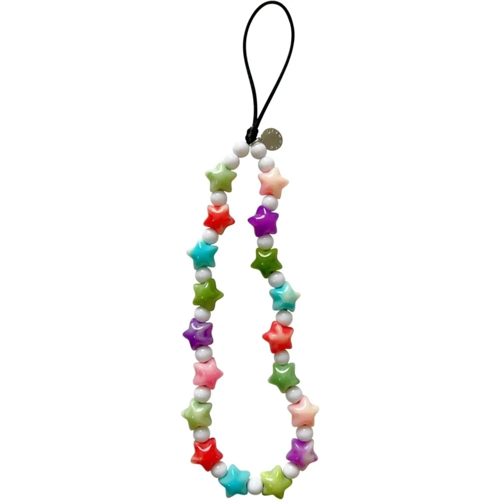 

Подвеска для телефона Drawwind, ремешок на запястье из бисера, универсальный ремешок для мобильного телефона, милый браслет, ремешок на запястье, цепочка из бисера, ручная работа A