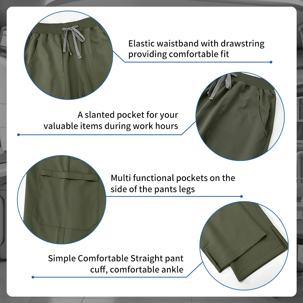 Uniforme de gommage pour salle d'institution de toilettage pour animaux de compagnie, vêtements de travail pour femmes, vêtements de travail pour chirurgie, Salon de beauté, vêtements de travail pour soins infirmiers,