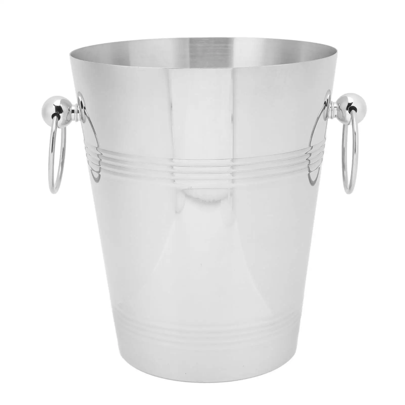 

Large Stainless Steel Bucket - Perfect for Wine, for beer & for table Centerpieces