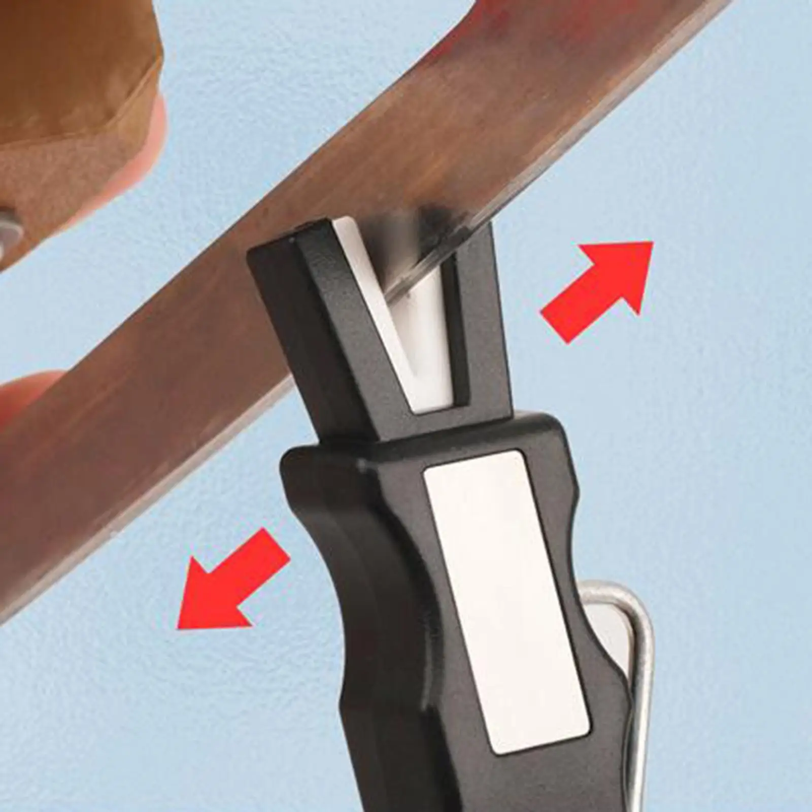 Ice Skates Sharpener Grinder Stone Accessories Knife Sharpener Multifunction Lace Tightener for Winter Hockey Skates Outdoor