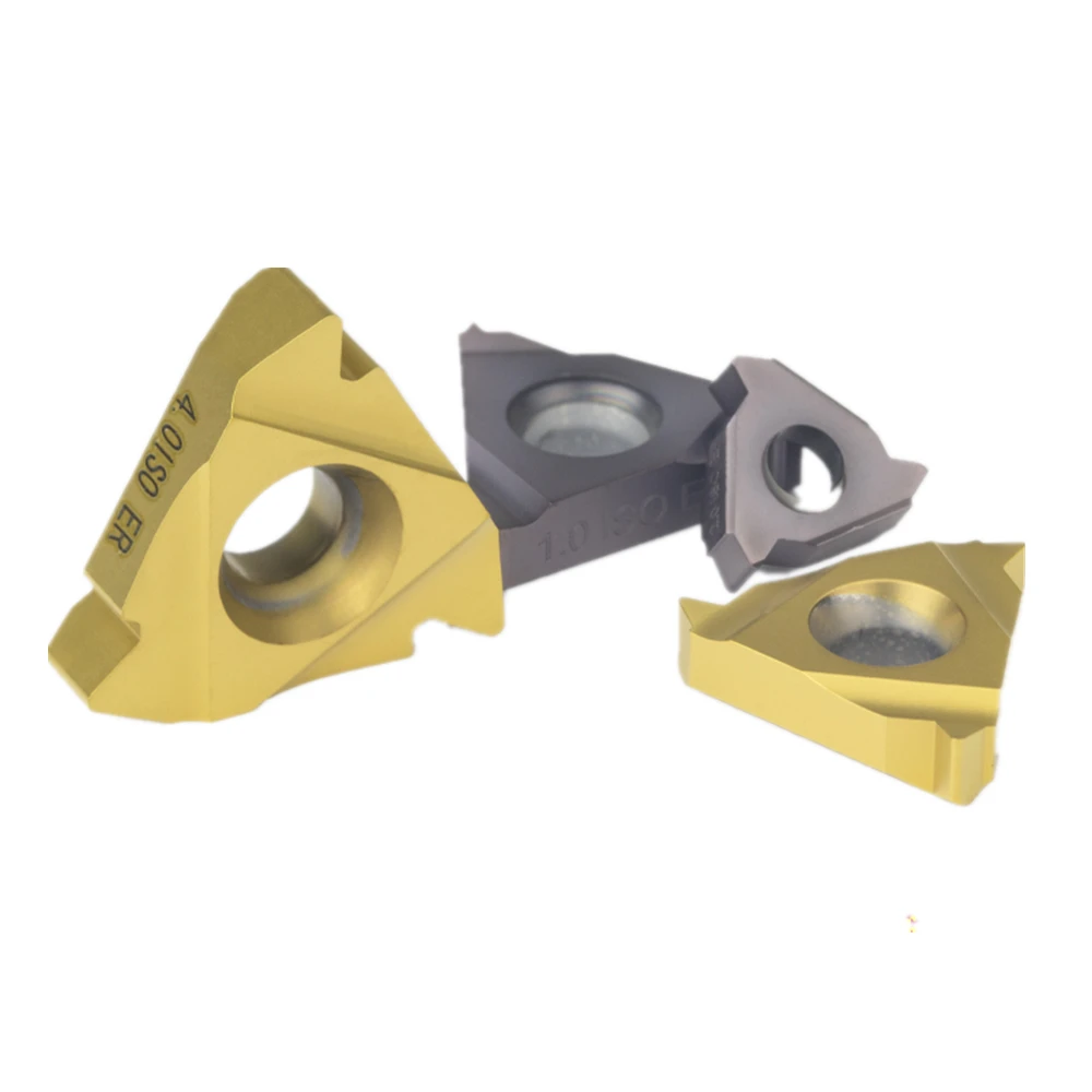 16ER AG60 AG55 16IR 16ER 1.0/1.25/1.5/1.75/2.0/2.5/3.0ISO  Carbide Inserts Threading Blade CNC Thread Plate Lathe Turning Tool
