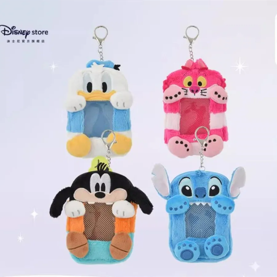 

Disney Official Card Bag Series Stitch Goofy Donald Duck Plush Card Bag Storage Bag Year of the Horse New Year Gift