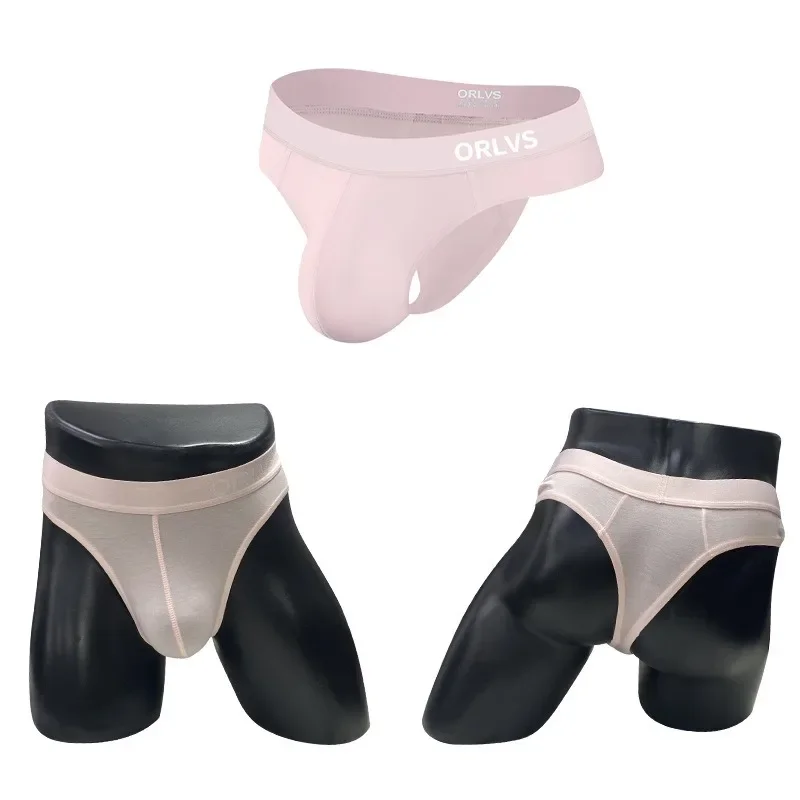 

Fashion, solid color, thong modal high fork briefs low waist OR6206