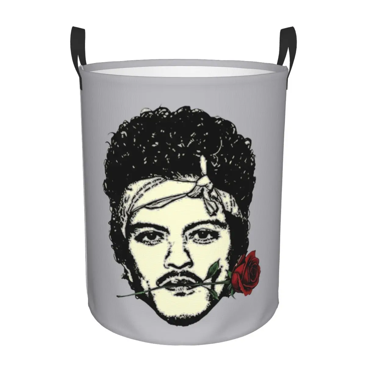 Custom Bruno Mars Rose The Romantic Laundry Basket Collapsible Large Capacity Clothes Storage Bin Hamper