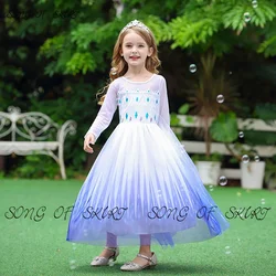 Gradient Color Tulle Flower Girl Dresses Perspective Lace Cuffs Fairy Skirt Detachable Wings Princess Birthday