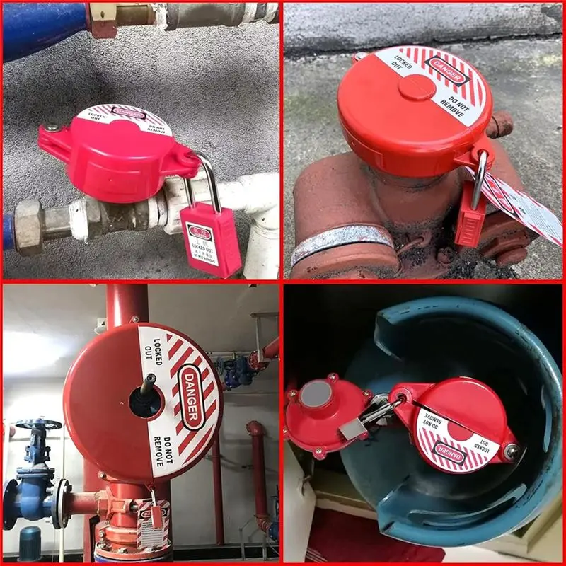 AT21-Lockout Tagout Kit, Electrical Safety Lockout Padlocks Kit Lockpicking Kit For Mechanical Electrical Equipment