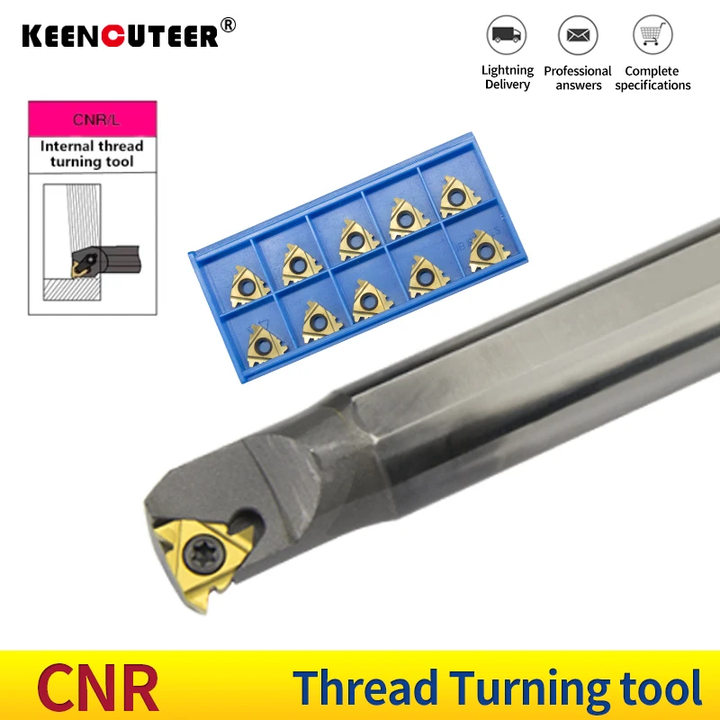 Tungsten steel internal thread cutter is used for 11IR A55 PRC/16IR 1.5 ISO PRC/22IR N60 PRC and other series of carbide insert