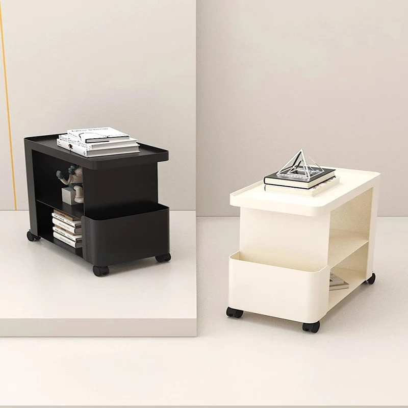 Nordic Side Bed Table Bedroom Bedside Corner Modern White Nightstand Minimalist Home Mesinha De Cabeceira Bedroom Set Furniture image 3