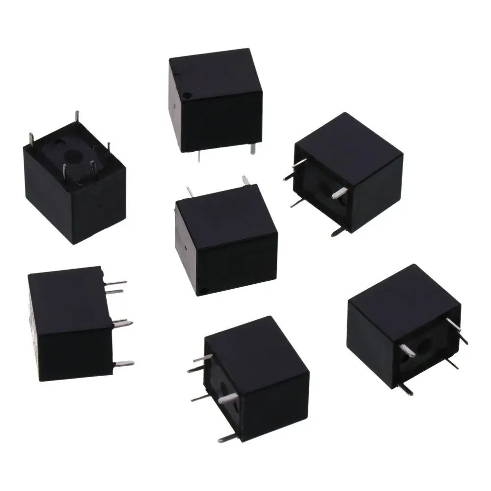 10 Pcs JQC-T78-DC05V-C DC 5V Coil SPDT 5 Pin PCB Electromagnetic Power Relay