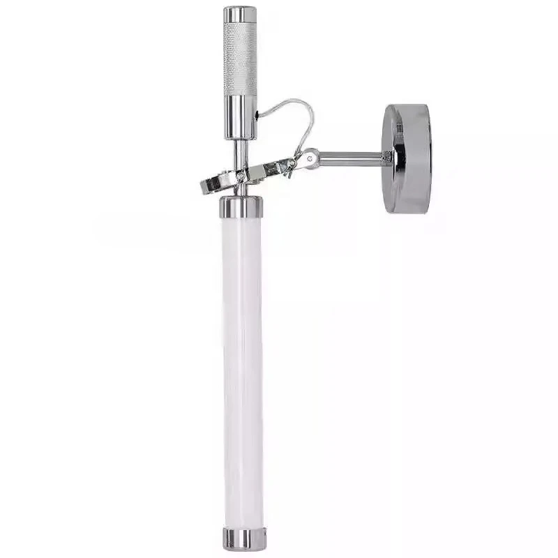 باوهاوس غرفة نوم السرير الجدار مصباح الشمال الرجعية النمط الصناعي الممر الممر الحمام LED الحد الأدنى شريط طويل أضواء