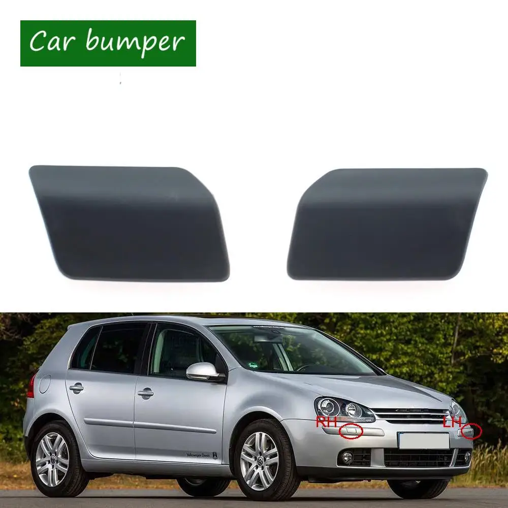 

Front Bumper HeadLight Lamp Washer Spray Cleaning Actuator Cover Cap For VW Golf 5 V 2003-2008 1K6955110 1K6955109