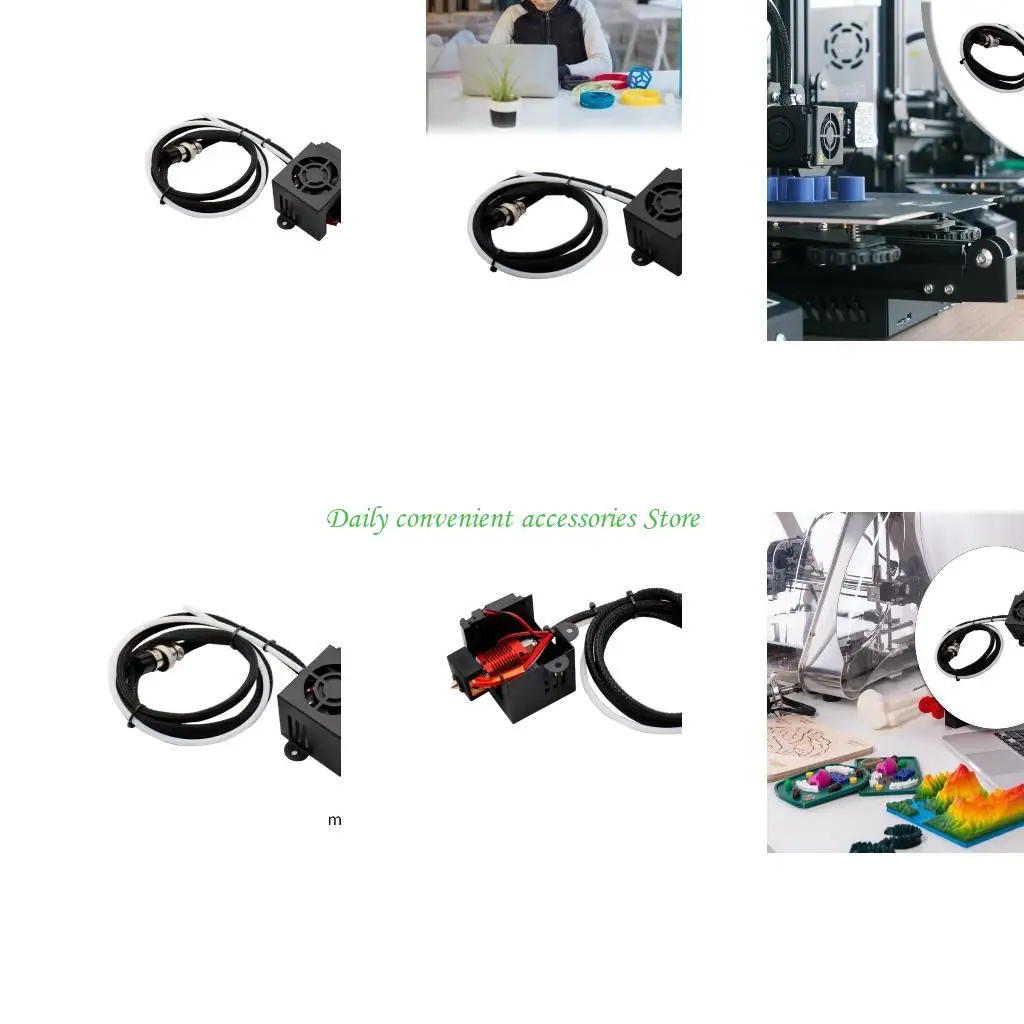 

Комплект насадок Hotend экструдера 97QB для моделей 3D-печати сопла CR10 / CR10S