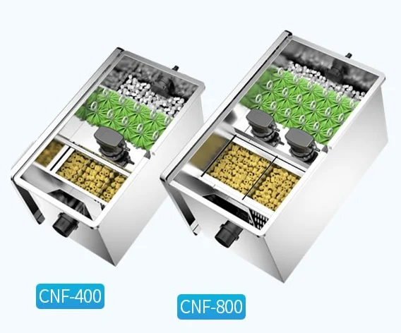 

Биофильтр из нержавеющей стали CNF-200 400 800 Фильтр для рыбного пруда Кой пруд Открытый ящик Большой внешний бассейн Биофильтр
