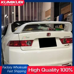 For Honda Accord 7th Gen Acura Tsx CL7 CL9 2003 - 2007 Rear Spoiler ABS Plastic Gloss Black Rear Spoiler Trunk Boot Wing Spoiler