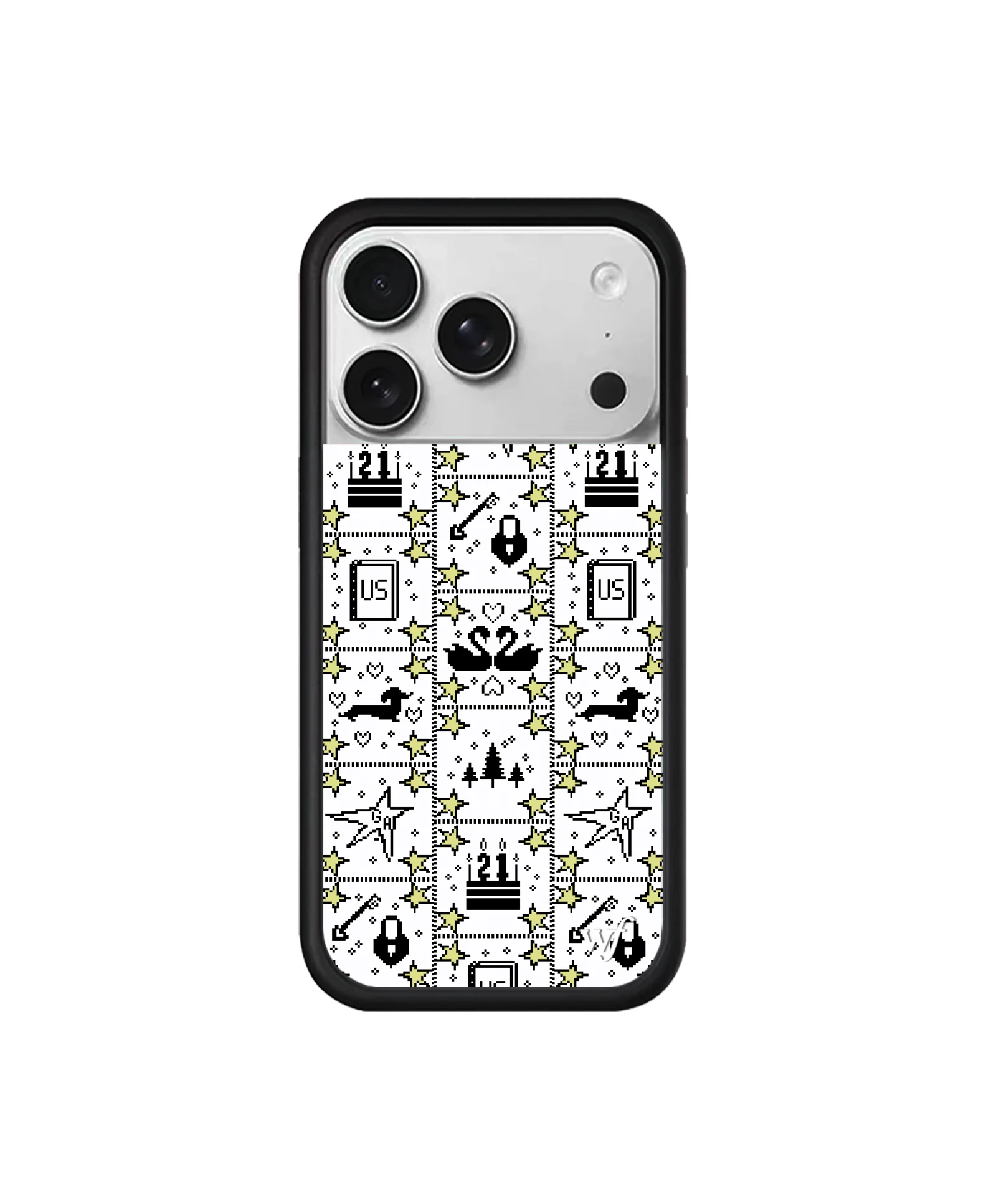 2025 Wildflower 3D Floral prints Phone Case for iPhone 17 Pro Max 12 13 14 15 16 Plus Air WF Plus Bow Cover 17pro #4