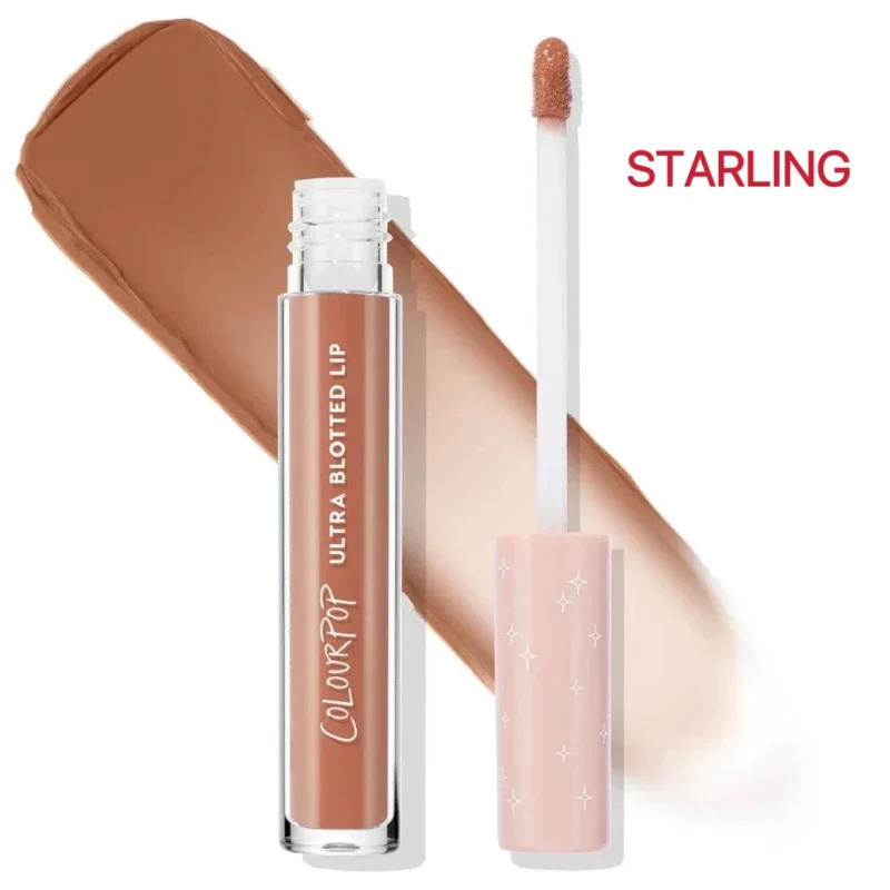 

New Product 2025 Hot Colorpop Cara Bubble Colorpop Matte Lip Glaze Starling/Zuma Milk Tea Nude Makeup