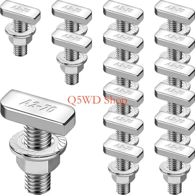 Q5WD Hammers Head Bolts with Anti Corrosion Coating for Aluminum Installation