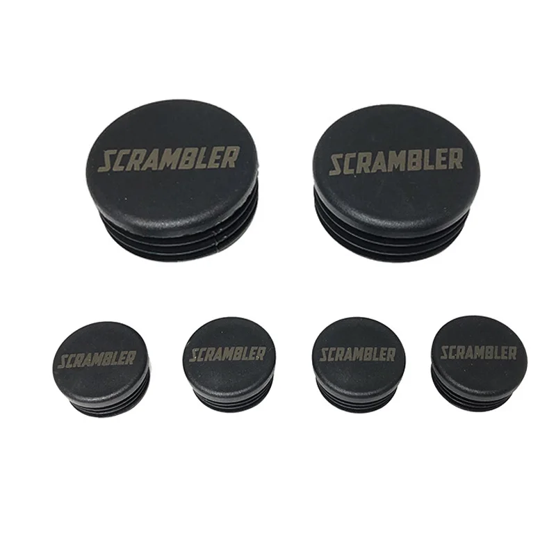 For Ducati Scrambler 400 800 2014 2015 2016 2017 2018 2019 Motorcycle Frame Hole Cover Caps Plug Decorative Frame Cap Set