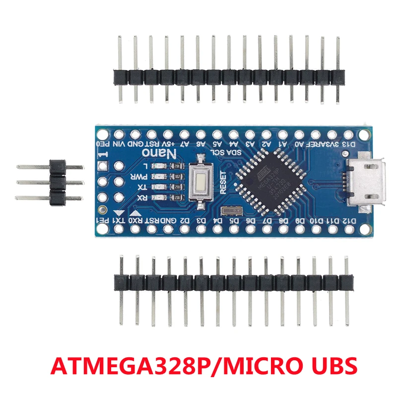 Promoción para Arduino Nano 3,0 Atmega328 controlador Compatible placa módulo PCB Placa de desarrollo sin USB V3.0