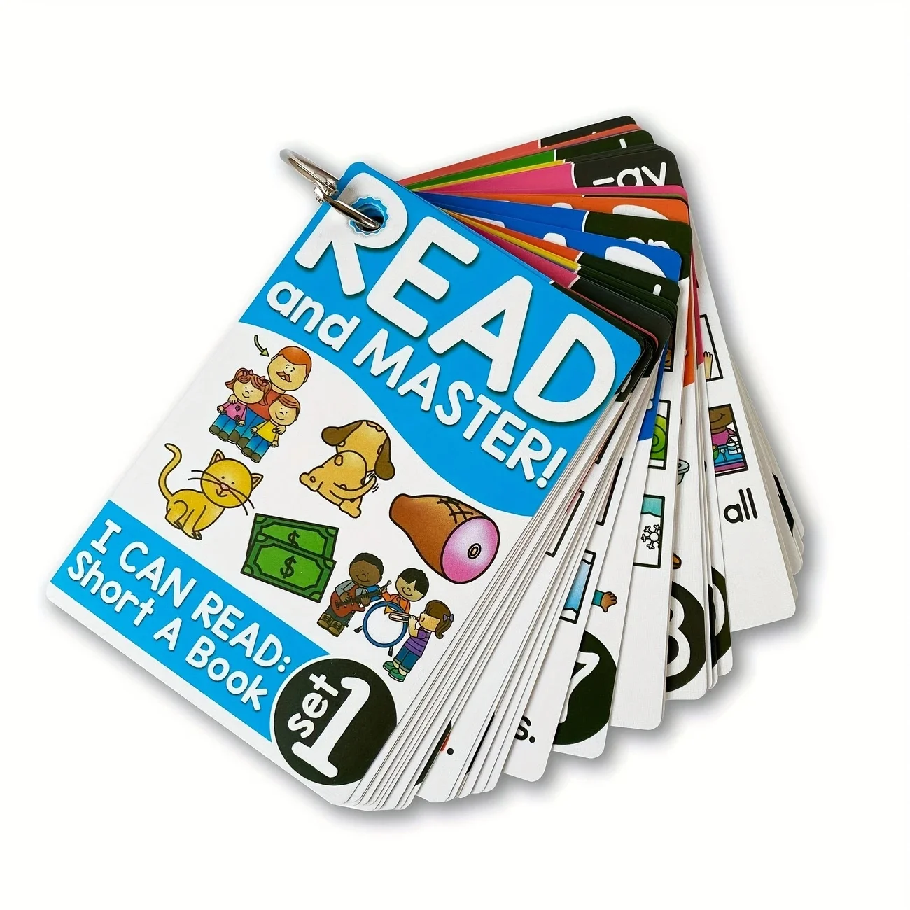 Read & Master Phonics Flash Cards: 67 - Card Set for English Learning"