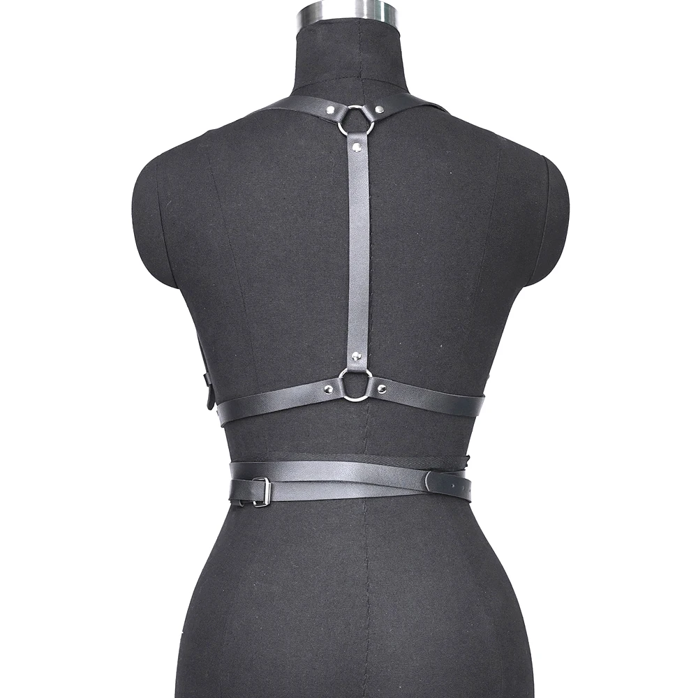 Women Fashion Punk Harness Belts Harajuku Chest Harness corsett Belt Suspenders for Women Waist Belt Gothic Clothing Accessories