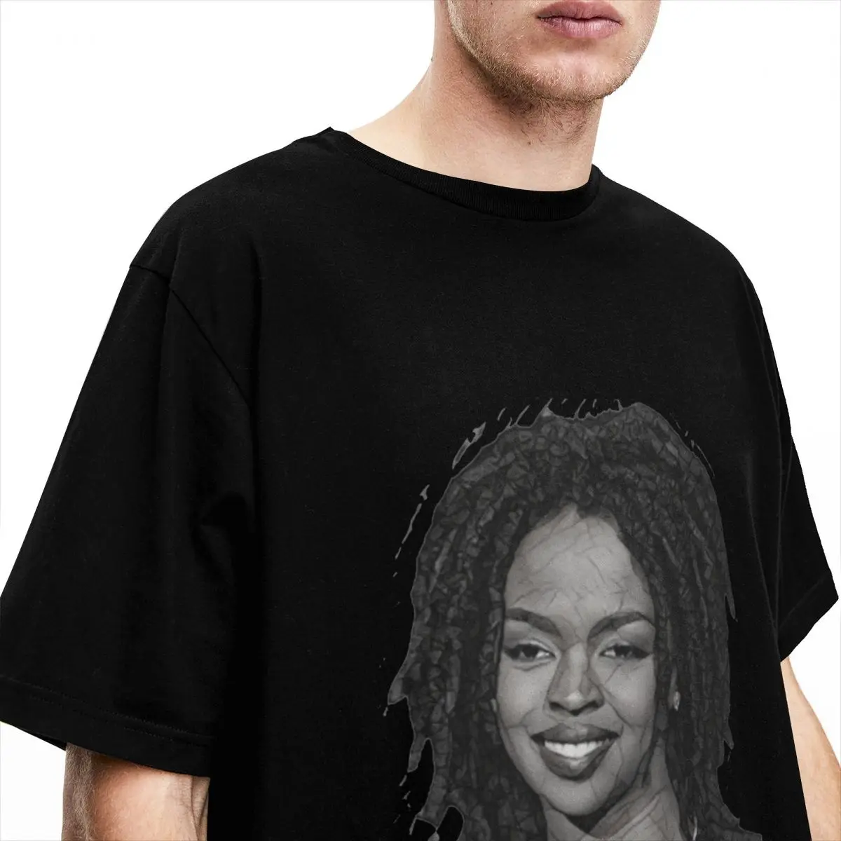 Hip Hop Fugees T Shirt Summer Music Lauryn Y2K Funny T Shirts 100% Cotton Novelty Hill Tee Shirt For MenShort Sleeve Custom Tees