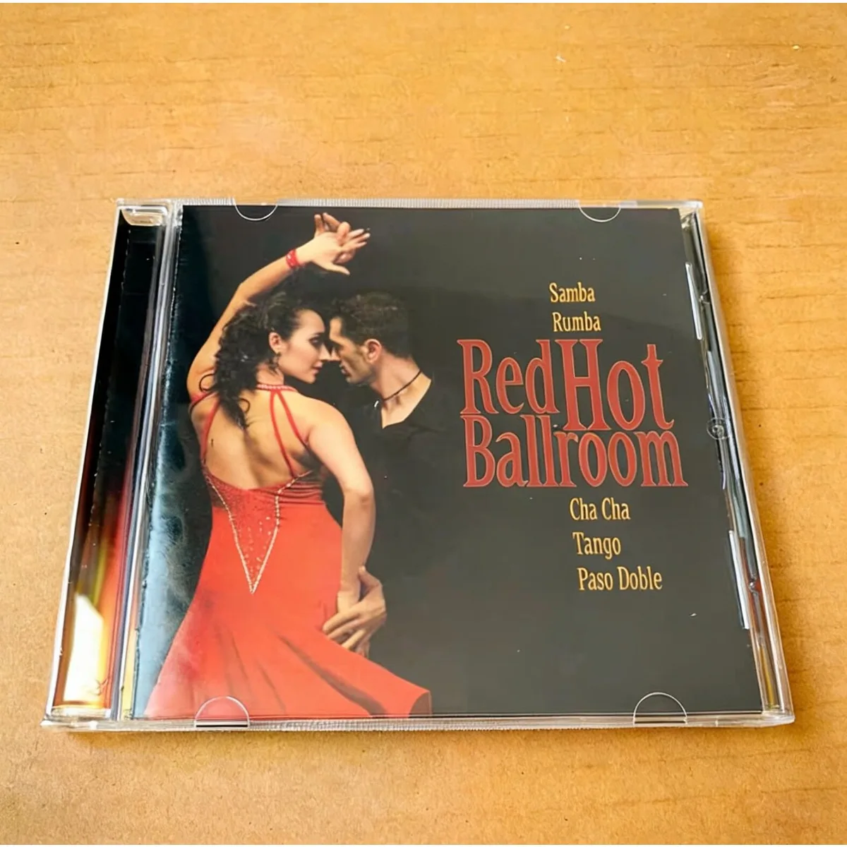 

Red Hot Ballroom Classic Latin Dance Music CD Tango Samba Cha Cha Rhythmic Collection for Dance Lovers and Music Enthusiasts