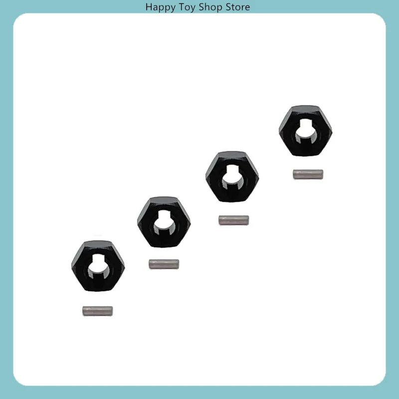 ​ ​ อะแดปเตอร์ฮับหกเหลี่ยม 7 มม. อะไหล่สำหรับรถบังคับวิทยุ WLtoys 244016 LOSI Micro-B 1/24 รุ่นอัพเกรดโลหะ ​