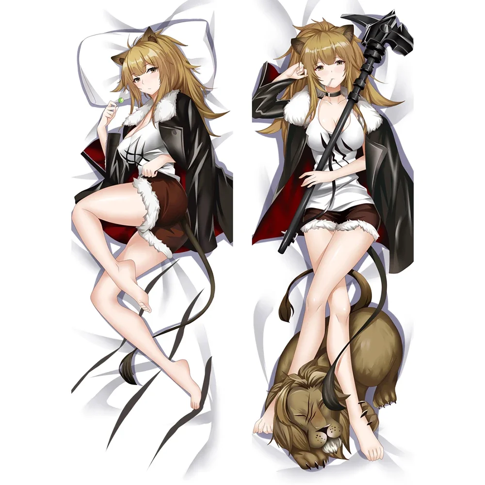 Arknights Schwarz Shining Pillow Case Cartoon Game Bedding Pillow Customize Galgame Character Hugging Body Dakimakura Pillowcase