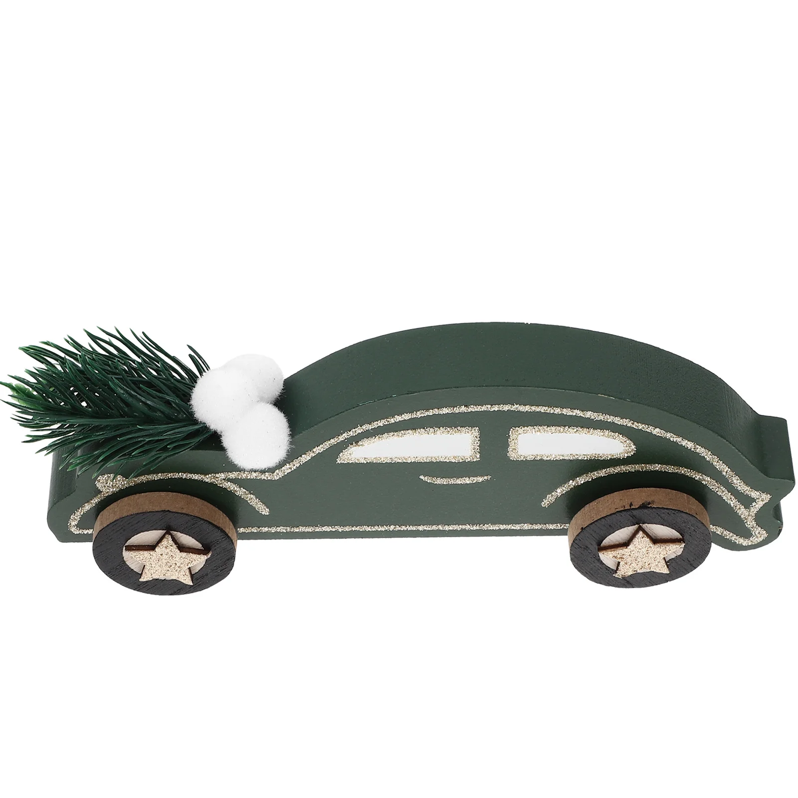 

Wooden Christmas Car Table Centerpiece Unique Xmas Desktop Ornament Holiday Home Decoration Christmas Car Table Centerpiece