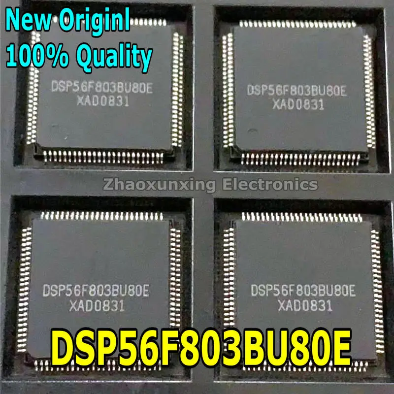 1PCS   New    DSP56F803BU80E    QFP-100   Chipset